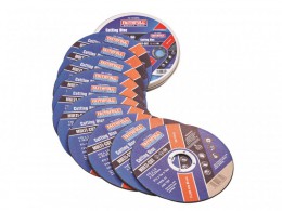 Faithfull 115mm (4.5in) Multi-Cut Discs (Tin of 10) £6.99